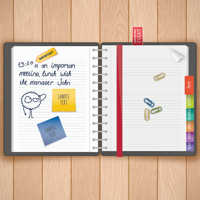 Organizzare il diario di scuola. Come farlo in modo utile?
