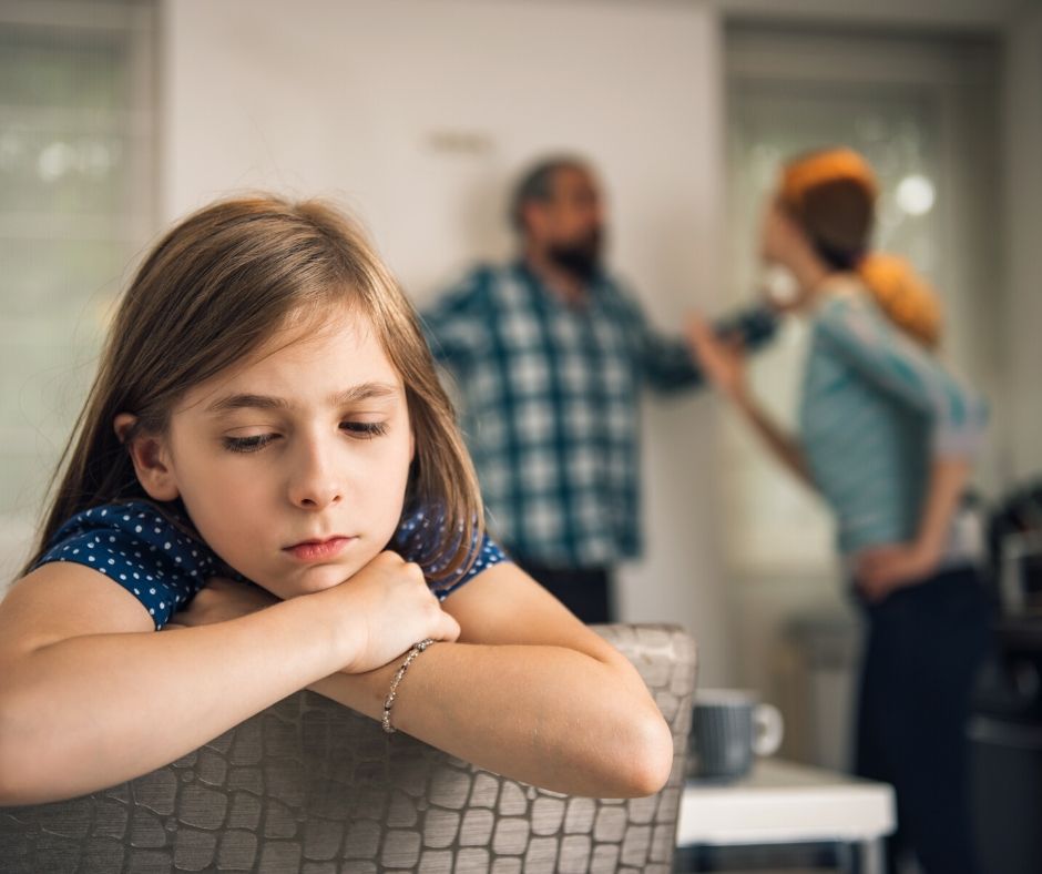 Mamma e papà litigano tanto